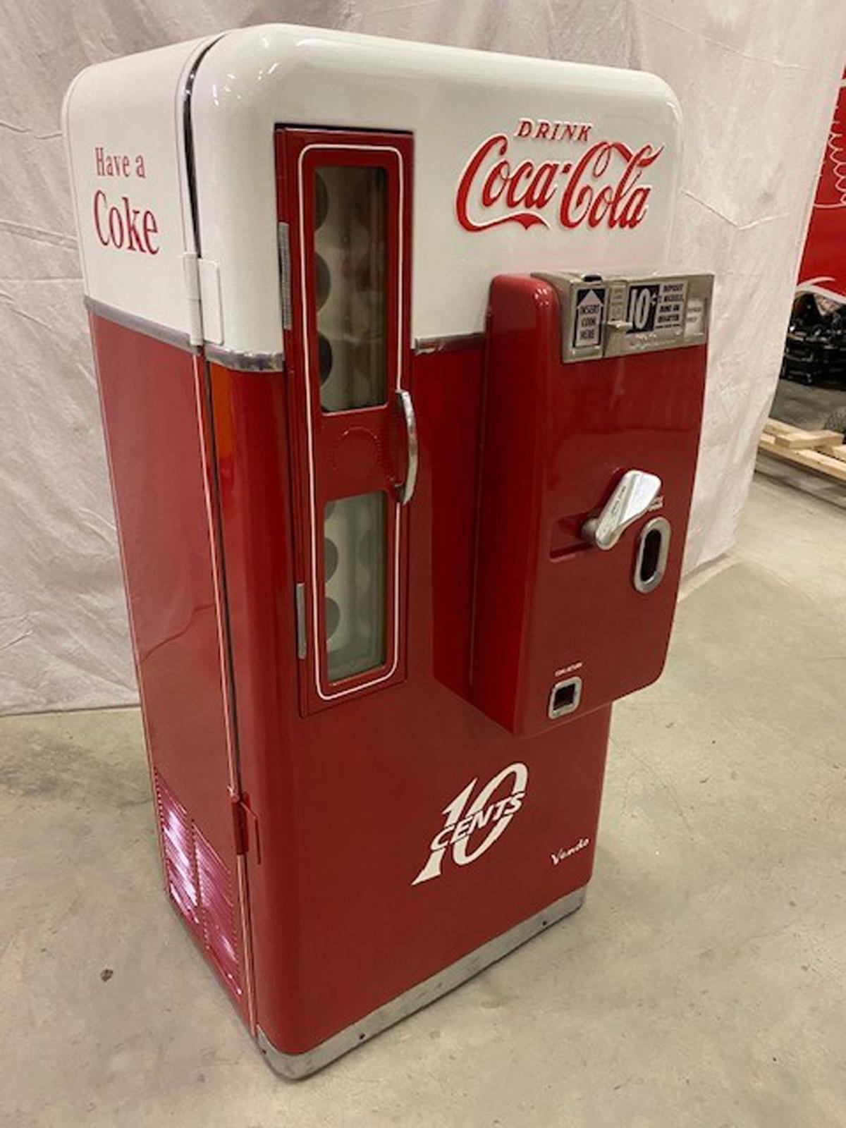 Professionally Restored Vendo 56 Coca-Cola Coin Operated Vending Machine