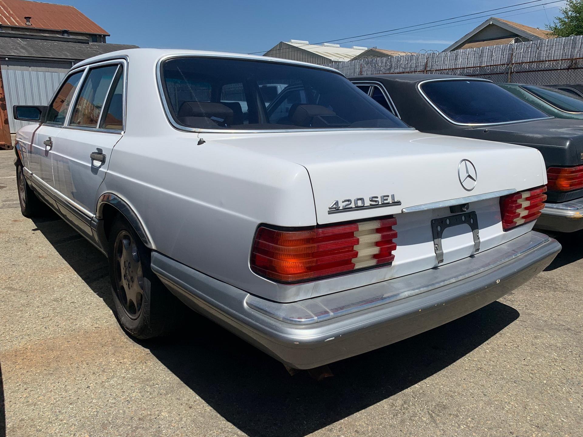 1988 Mercedes-Benz 420 SEL Four-Door Sedan