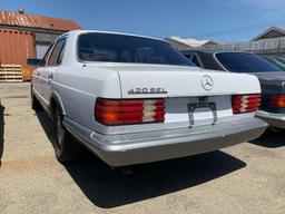 1988 Mercedes-Benz 420 SEL Four-Door Sedan