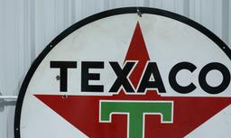 Texaco DSP Porcelain Gas Station Sign