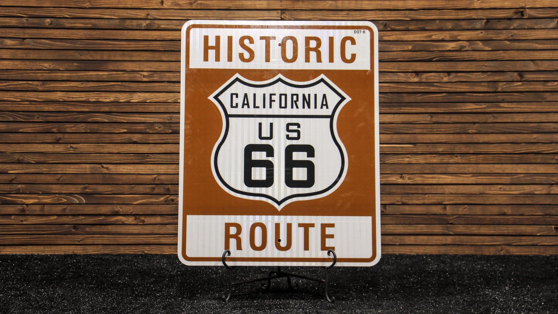 New Mexico Historic Route 66 Reflective Road Sign - New