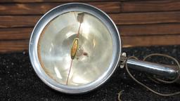 1920s Trippe Driving Lights with Stanchion Mounts