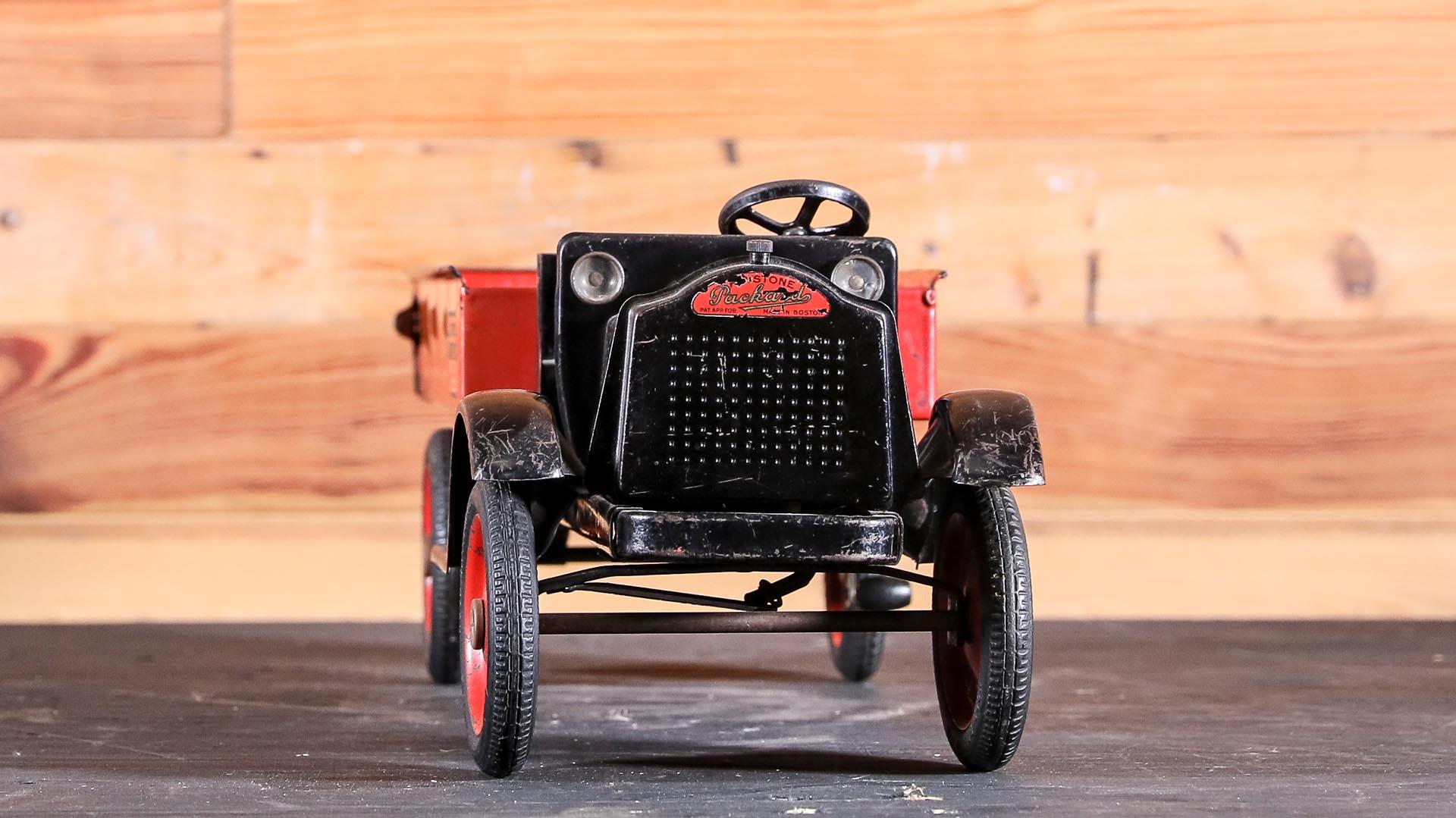 Packard Keystone Open Cab Dump Truck Pressed Steel Toy