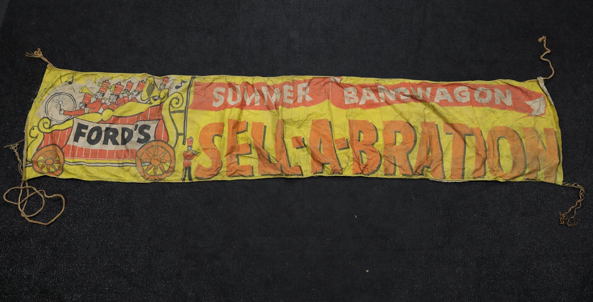 1955 Ford Summer Bandwagon Sell-A-Bration Large Banner