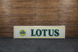 Lotus Dealership Large Lighted Exterior Sign