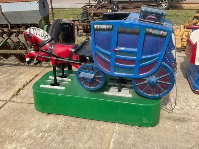 Horse and Carriage Coin Operated Ride