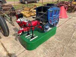 Horse and Carriage Coin Operated Ride