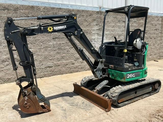 2016 Deere 26G Mini Excavator