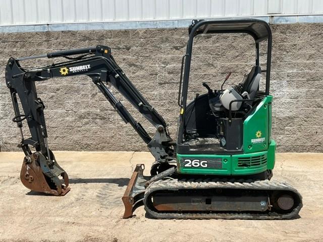 2016 Deere 26G Mini Excavator