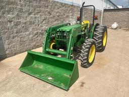 John Deere 5205 Tractor w/ JD 521 Loader