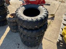 (4) Four Wheeler Tires