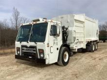 2012 Mack LEU612 Side Load Garbage Truck