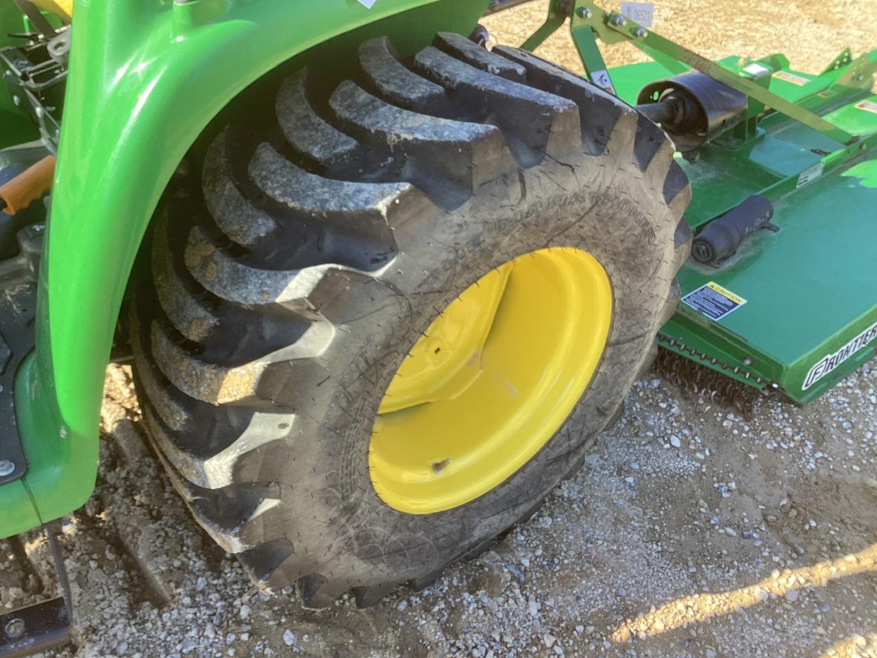 2021 John Deere 3025E Tractor W/ JD 300E Loader