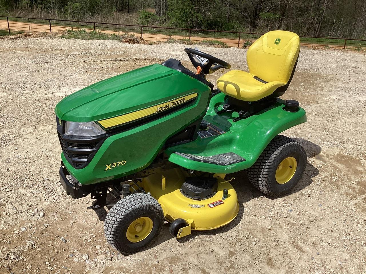 2021 John Deere X370 Mower