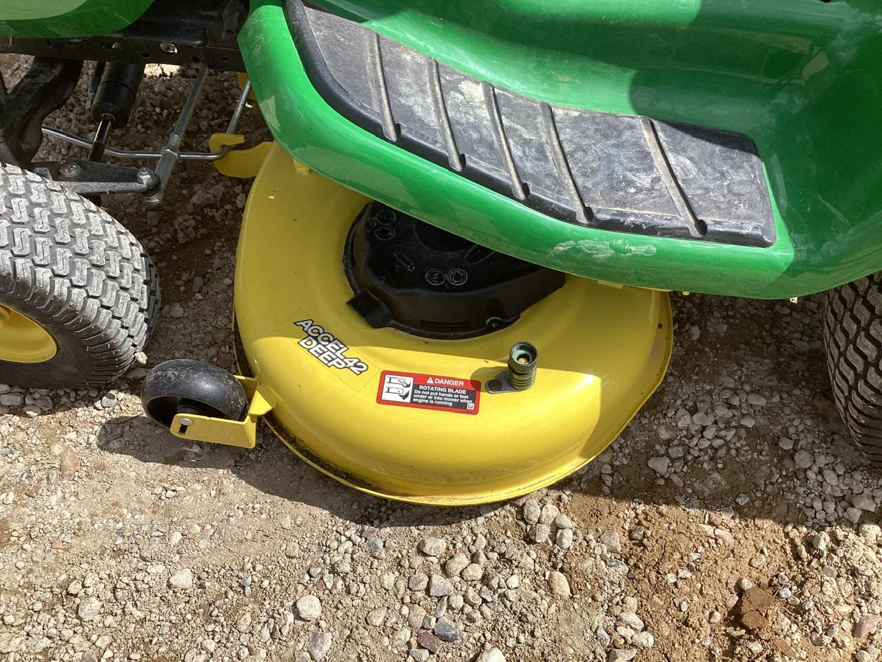 2021 John Deere X370 Mower