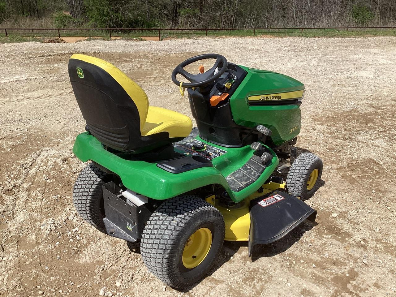 2021 John Deere X370 Mower