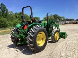2015 John Deere 5065E Tractor MFWD W/ JD H240 Loader