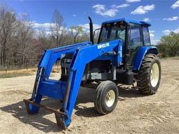 1999 Ford 8160 Tractor W/ NH 7312 Loader