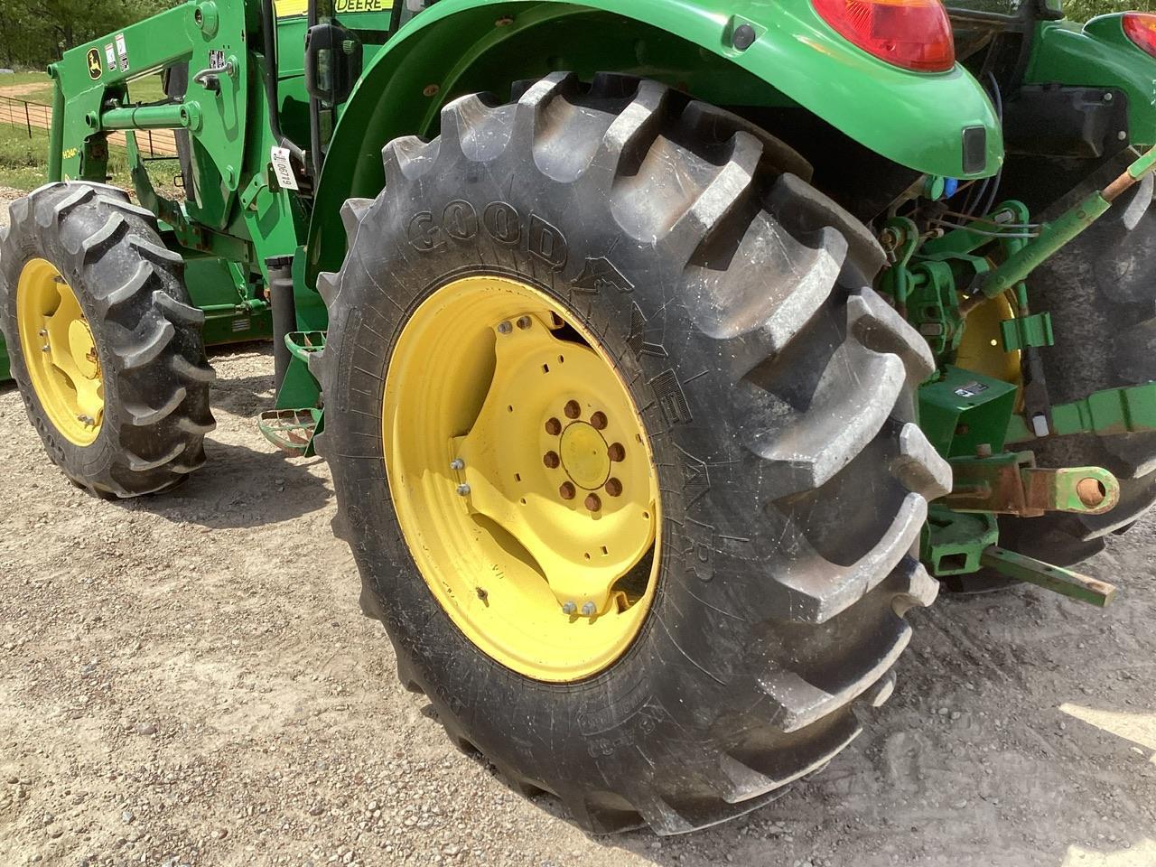 John Deere 5100E Tractor MFWD W/ JD H240 Loader