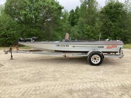 Glasport Bass Boat With Trailer