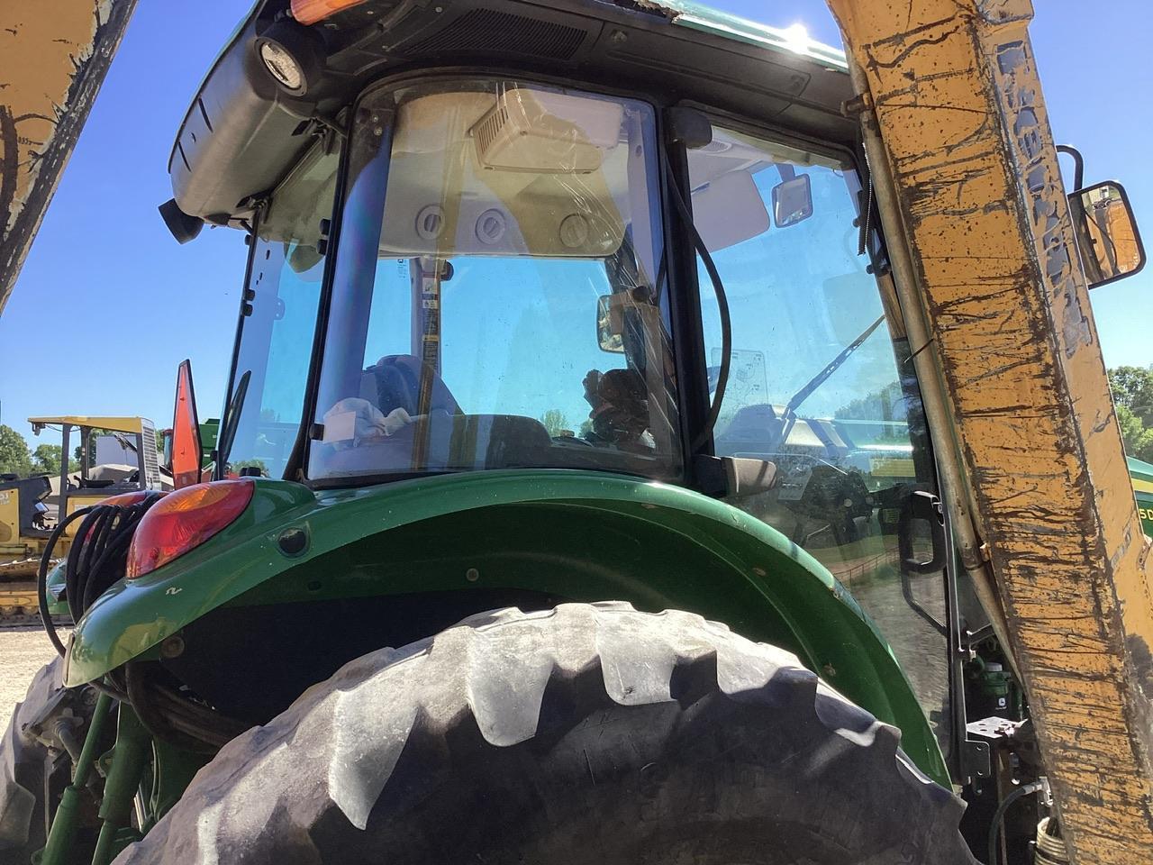 John Deere 6115D Tractor W/ Bengal Tiger Side Mower