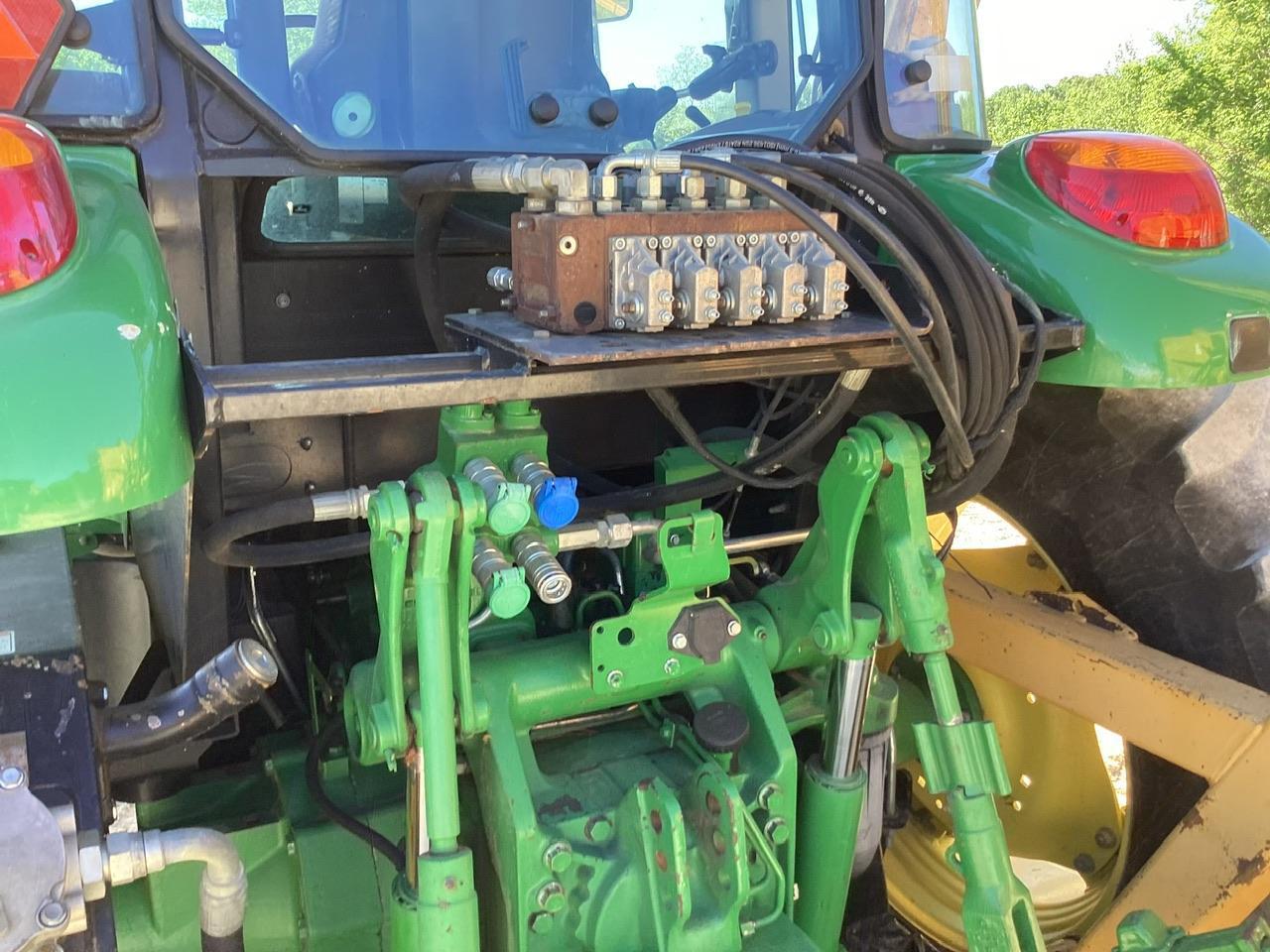 John Deere 6115D Tractor W/ Bengal Tiger Side Mower