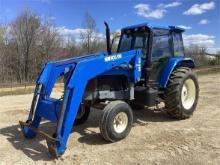 1999 Ford 8160 Tractor W/ NH 7312 Loader