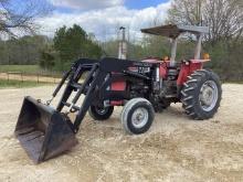 Massey Ferguson 255 Tractor w/ Great Bend 440 Loader