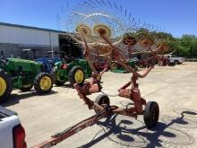 First Choice 8 Wheel Hay Rake