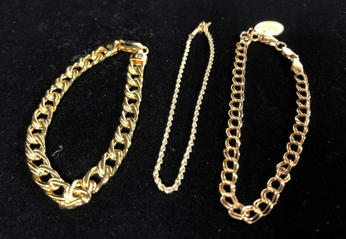 14K GOLD Assorted Bracelets