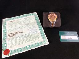 1990 Rolex GMTII 16713 Root Beer Jubilee-Papers & 2 Year Rolex Service Warranty