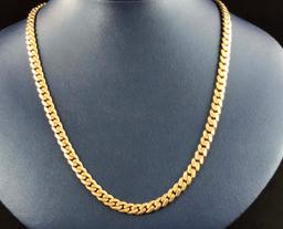 14KT GOLD Heavy Cuban Link Chain