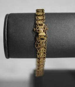 14K Gold Bracelet 11.69g