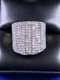 2ct Diamond Dinner Ring