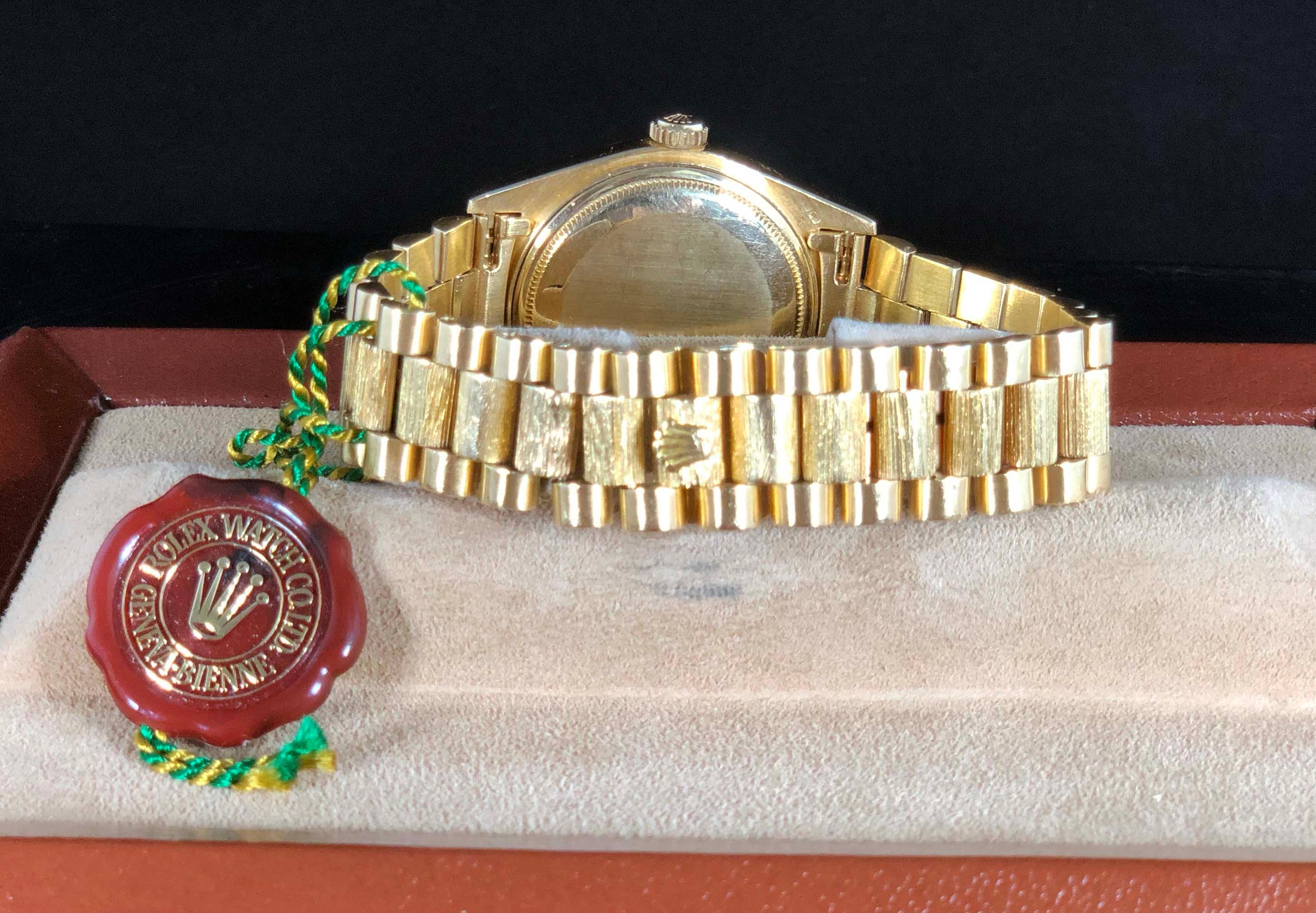 1979 Rolex 1807 18K Presidential Watch