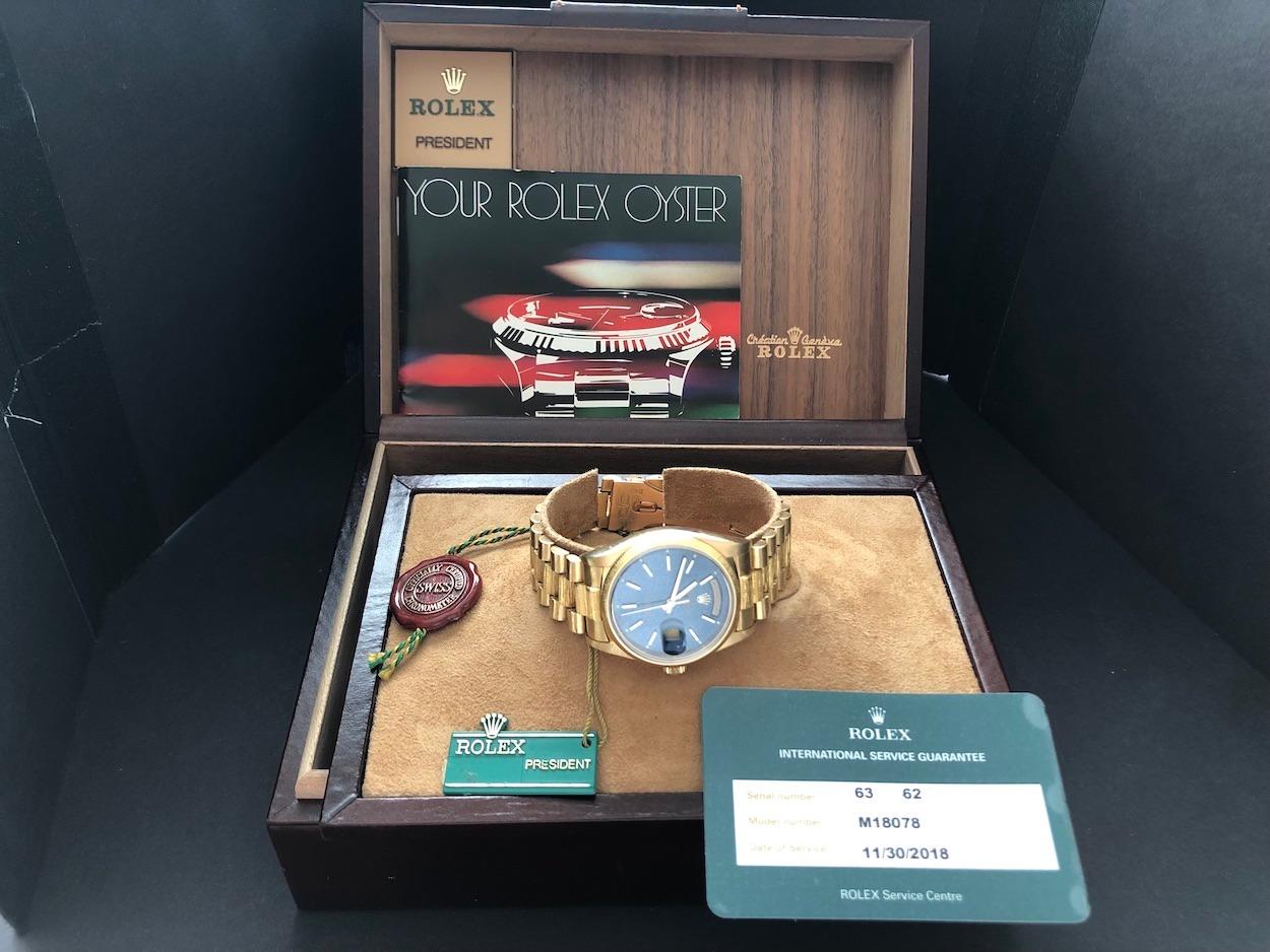 1979 Rolex 1807 18K Presidential Watch