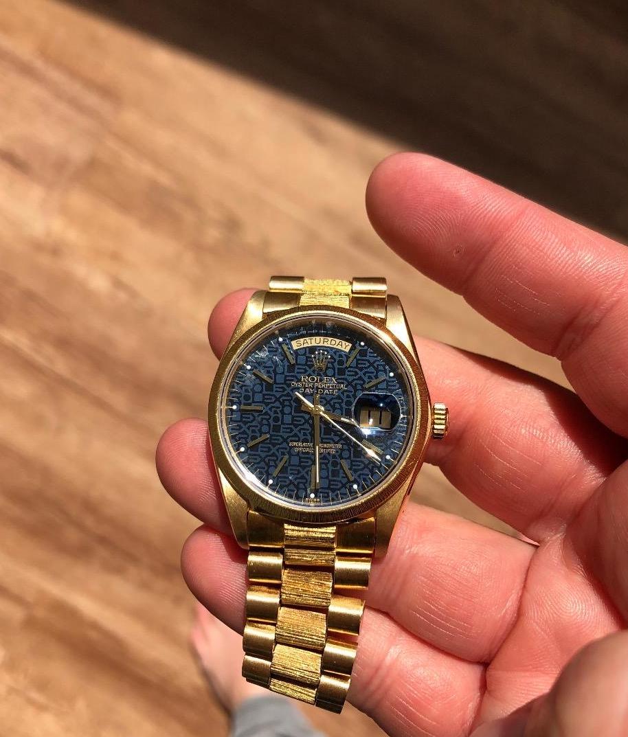 1979 Rolex 1807 18K Presidential Watch