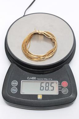 18K Yellow Gold Bracelet