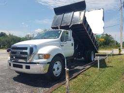 2006 FORD F650 DUMP TRUCK