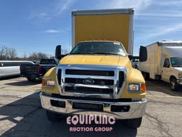 2013 FORD F-750 BOX TRUCK