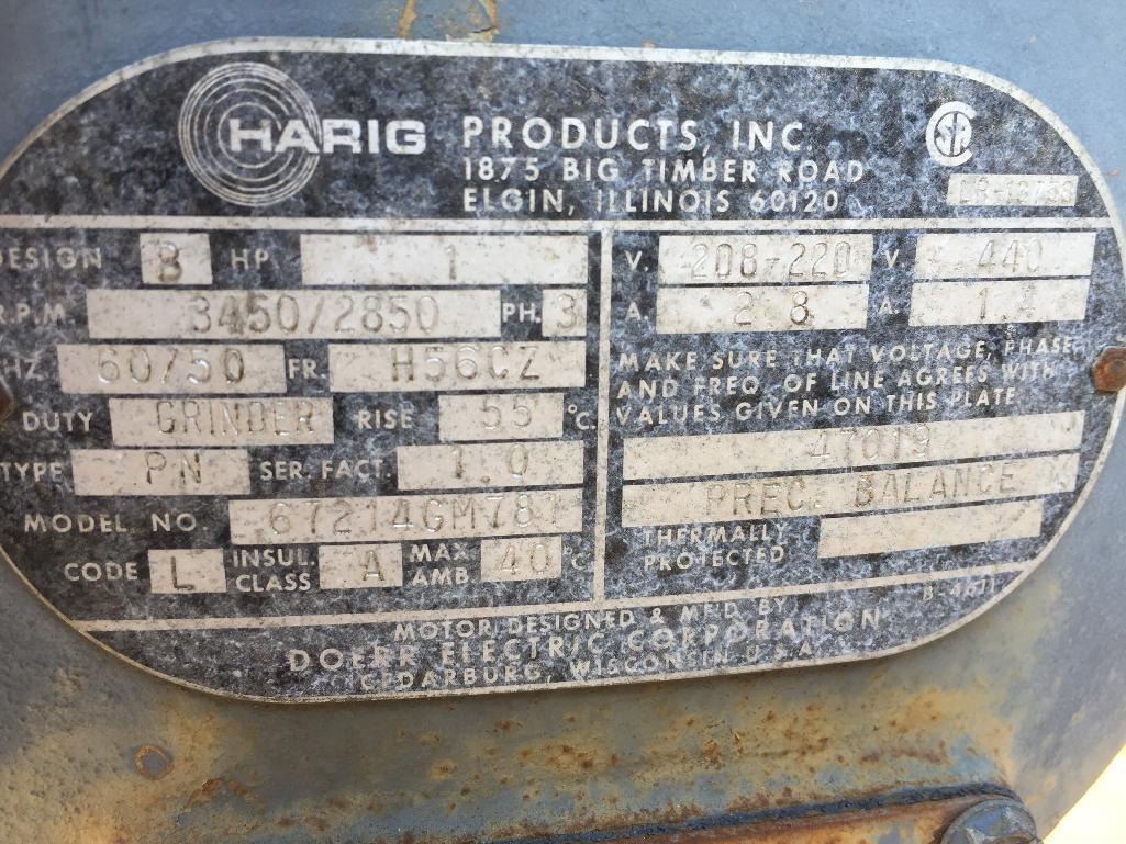 Harig Products Super 612 Reciprocating Surface Grinder