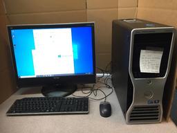 Dell Precision T5500 12 core Intel Xeon 2.4GHz 12GB 500GB Win 10 Pro Workstation Computer +Monitor