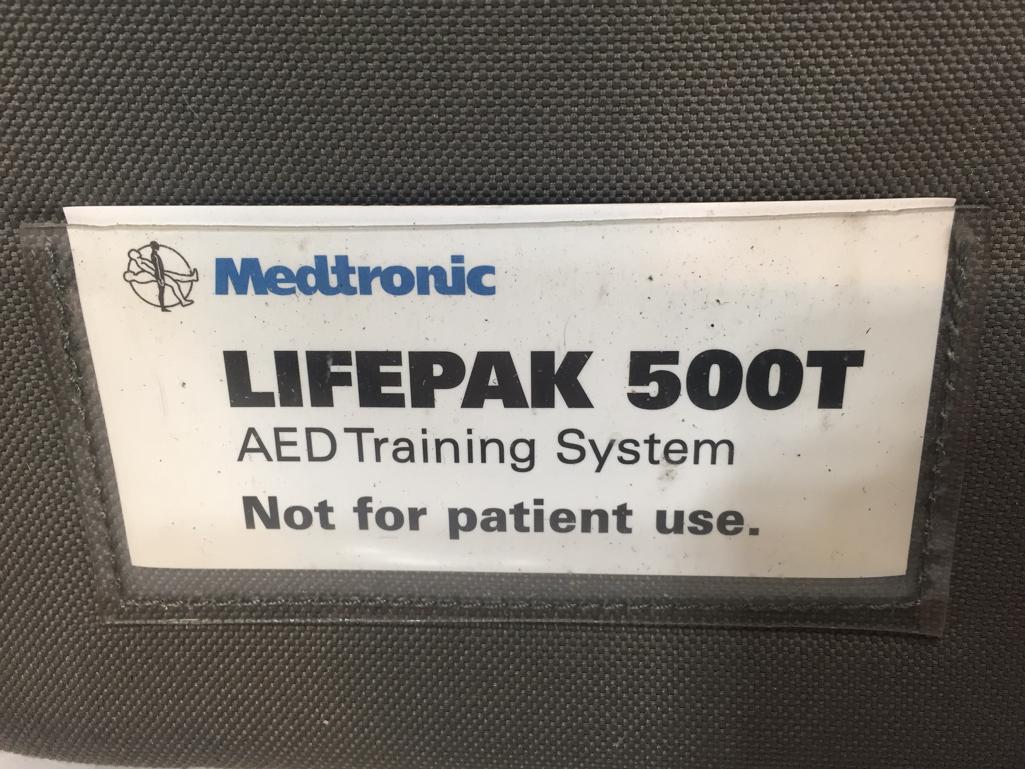 Medtronic Lifepak 500T Medical Automated External Defibrillator AED Training System