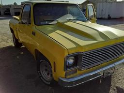 1976 Chevrolet C 10 custom deluxe Stepside pick up