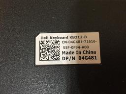 Dell USB Computer Keyboards - 5pcs