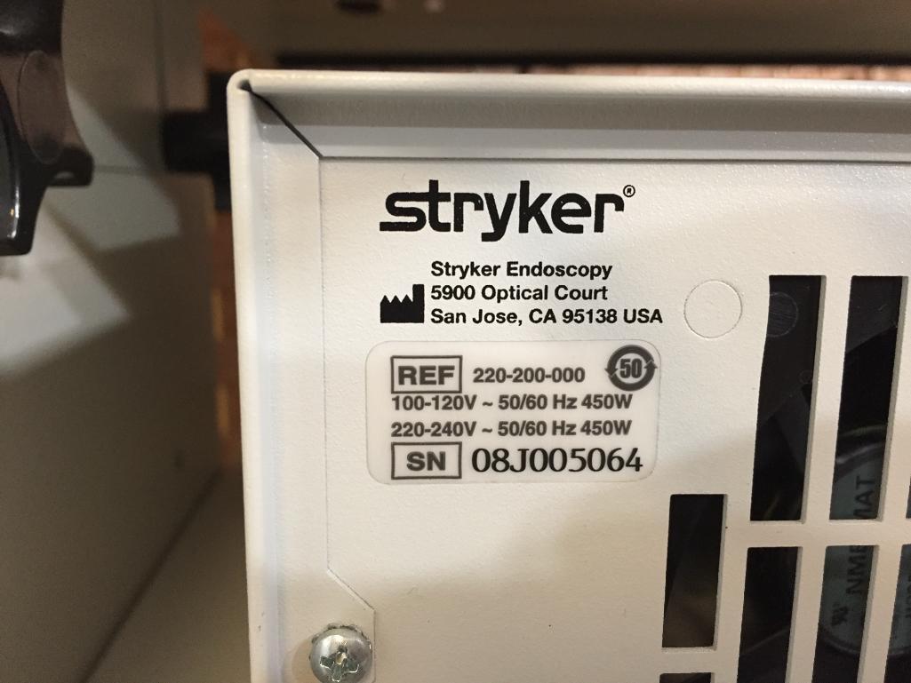 Stryker Endoscopy Unit Machine Light / Camera & Insufflator