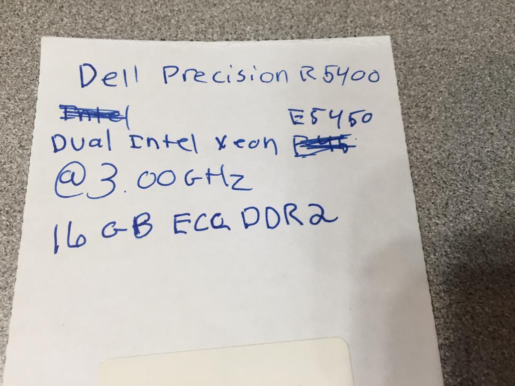 Dell Precision R5400 Dual Intel Xeon E5450 3.0GHz 16GB NO HD Rackmount Server