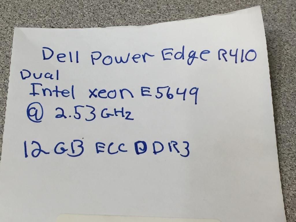 Dell Poweredge R410 Dual Intel Xeon E5649 2.53GHz 12GB NO HD Rackmount Server