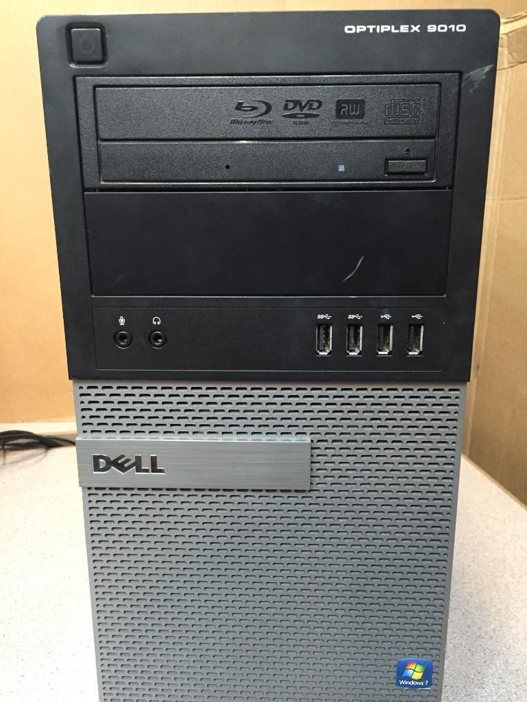 Dell Optiplex 9010 Intel Core i7-3770 3.4GHz 16GB 1TB Win 10 Pro Desktop Computer