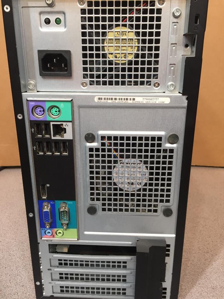 Dell Optiplex 990 Intel Core i5-2500 3.3GHz 16GB 250GB Win 10 Pro Desktop Computer